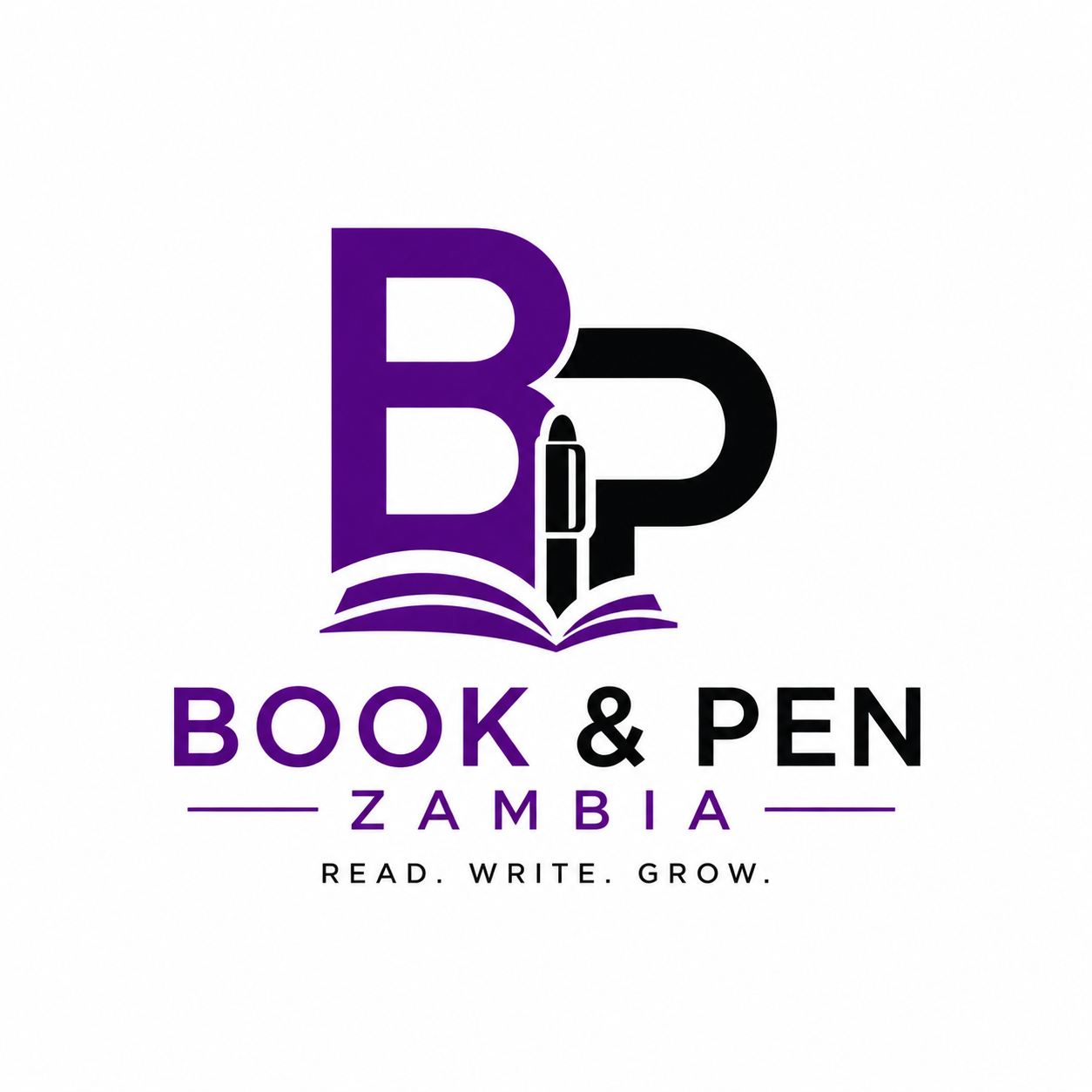 Book & Pen Zambia official logo